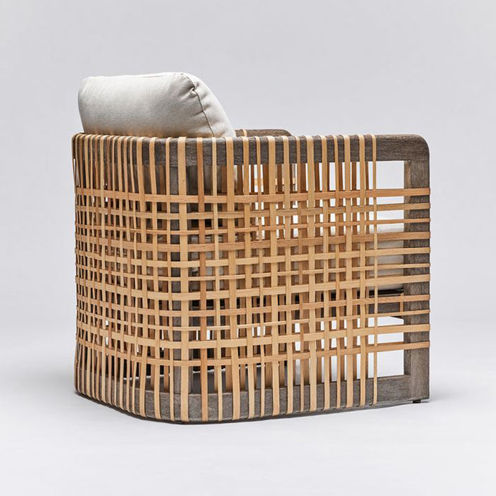 Palms Lounge Chair - Grey Ceruse