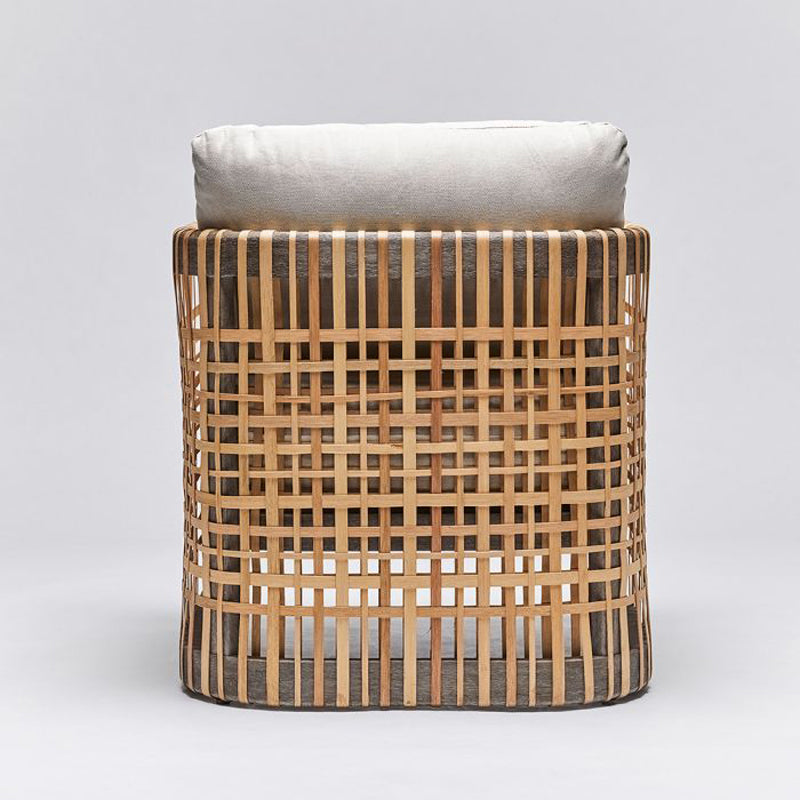 Palms Lounge Chair - Grey Ceruse