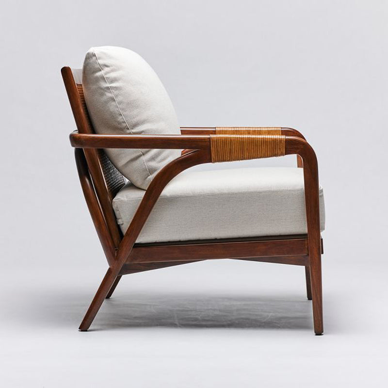 Delray Lounge Chair - Chestnut