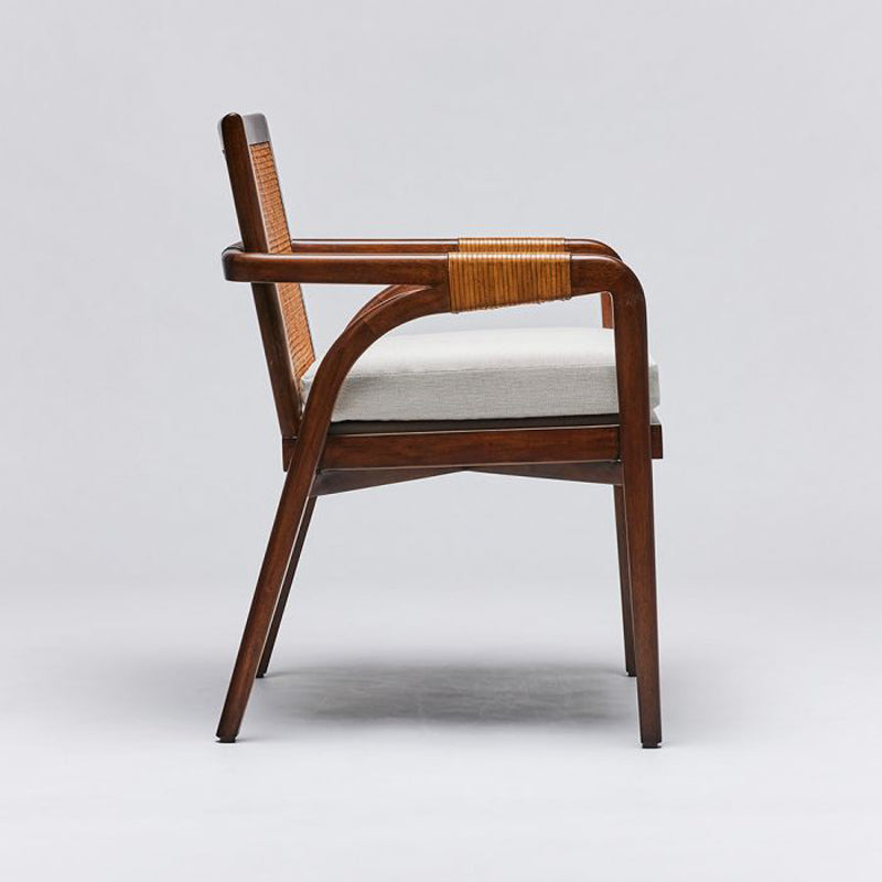 Delray Arm Chair - Chestnut