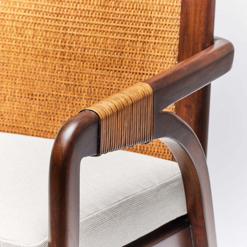 Delray Arm Chair - Chestnut