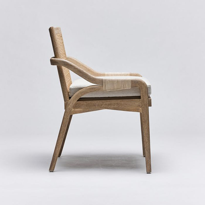 Delray Side Chair - White Ceruse