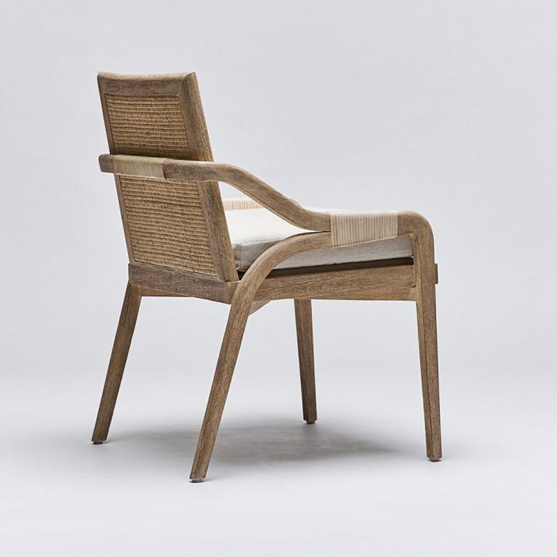 Delray Side Chair - White Ceruse