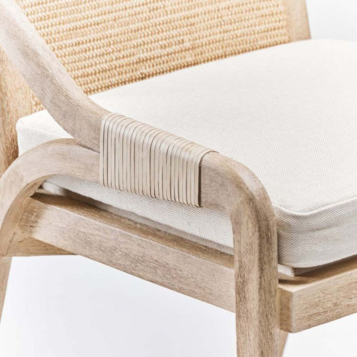 Delray Side Chair - White Ceruse