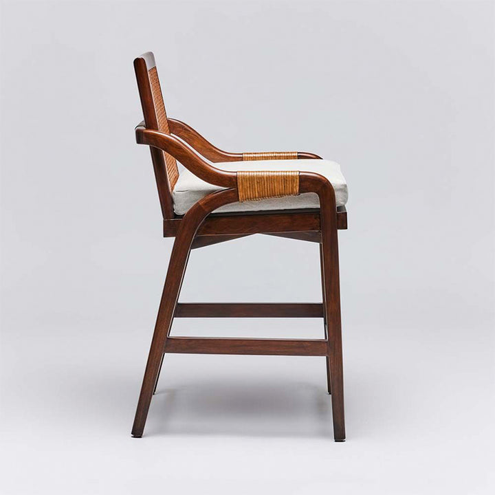 Delray Counter Stool - Chestnut