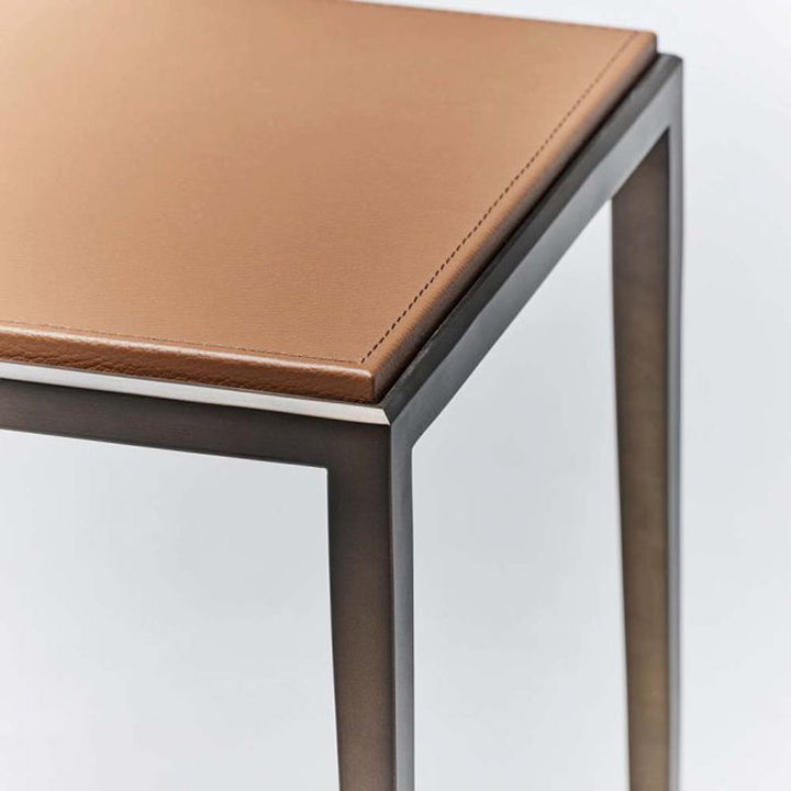Auburn Side Table - Caramel