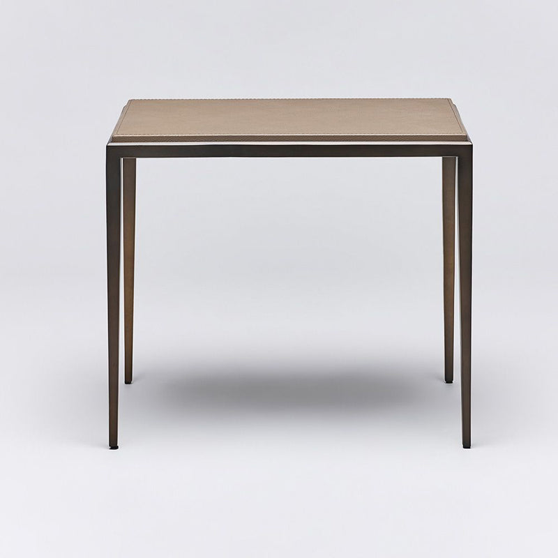Auburn Side Table - Beach Stone