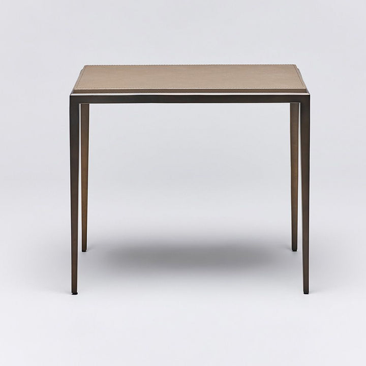 Auburn Side Table - Beach Stone