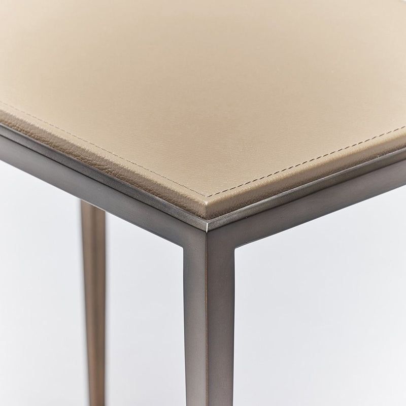 Auburn Side Table - Beach Stone