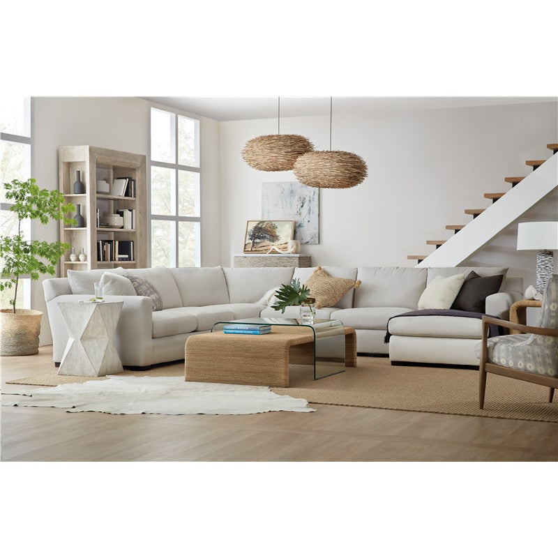 American Life Amani - Rope And Glass Cocktail Table