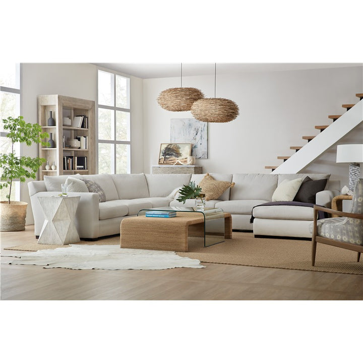 American Life Amani - Rope And Glass Cocktail Table
