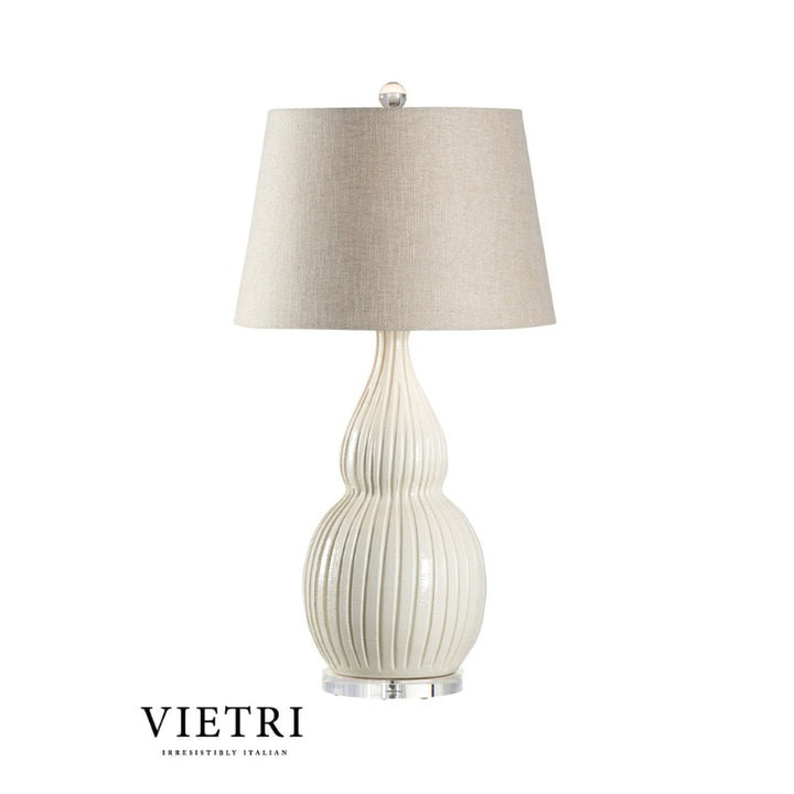 Ventura Lamp - Aged Cream