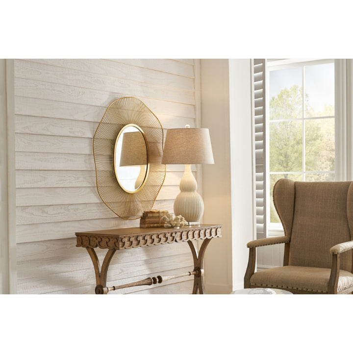 Ventura Lamp - Aged Cream