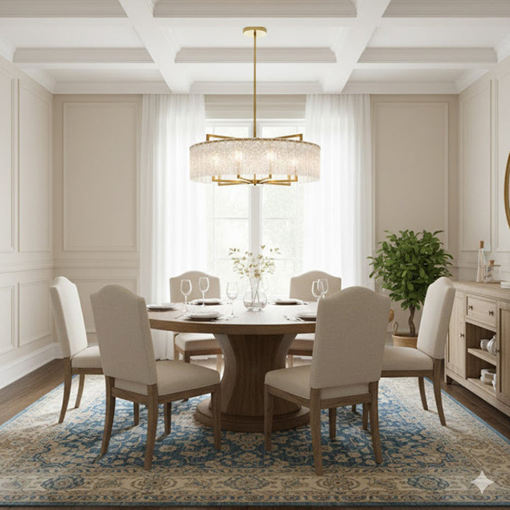 ZP138C32BR Eight Light Chandelier