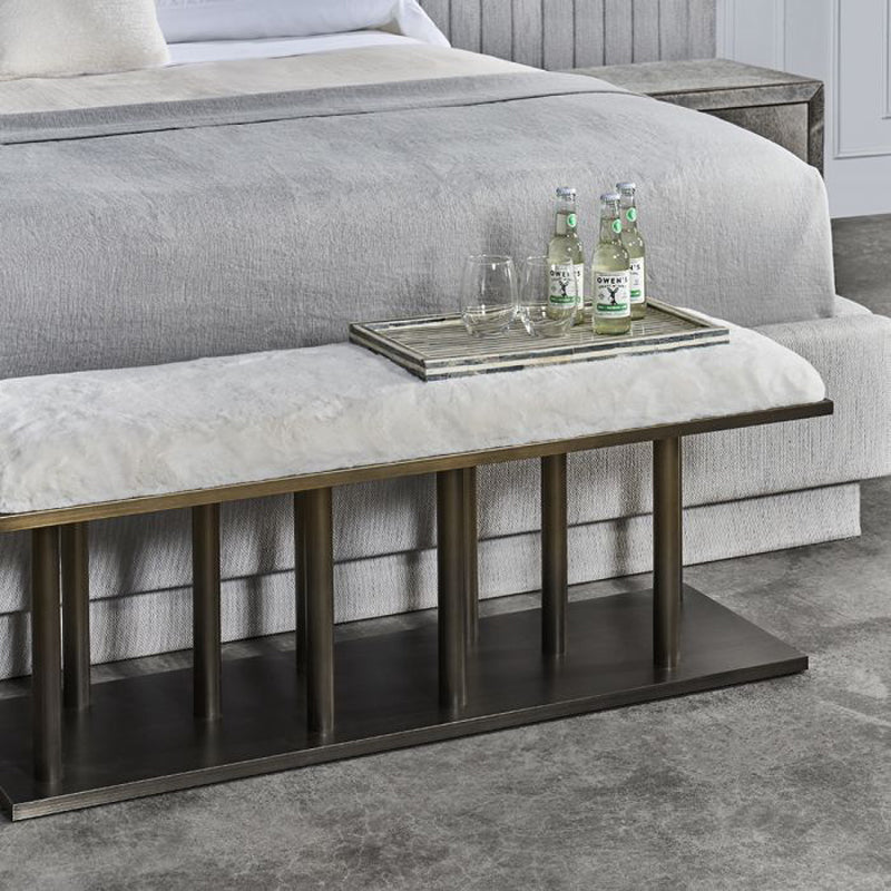 Celeste Bench - Ivory