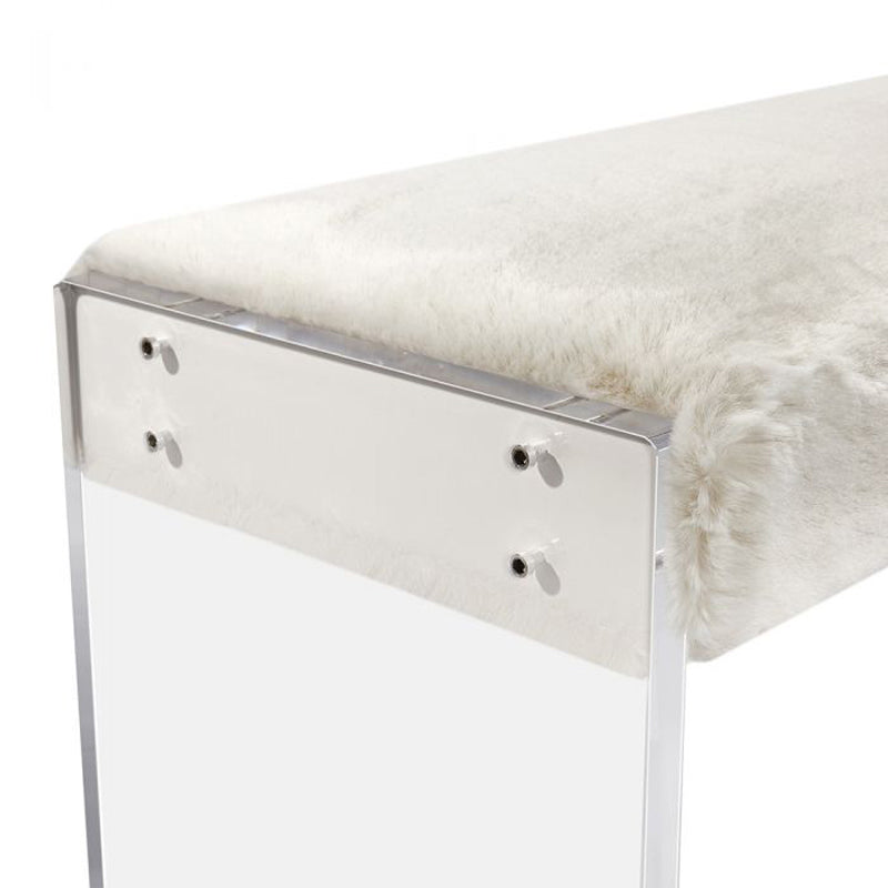 Riley Bench - Ivory
