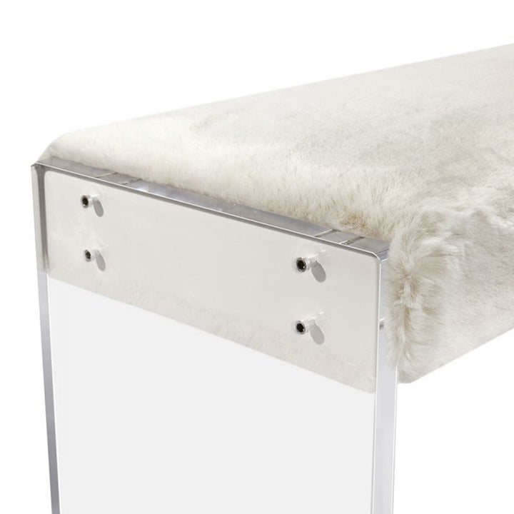 Riley Bench - Ivory