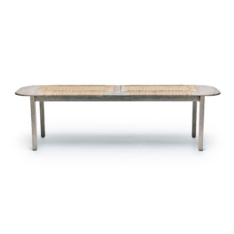 Juno Bench - Washed White
