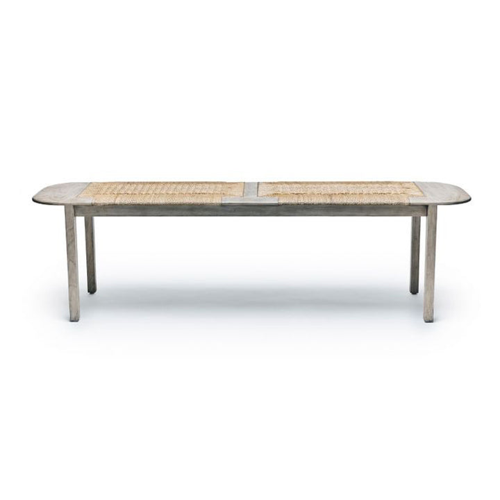 Juno Bench - Washed White