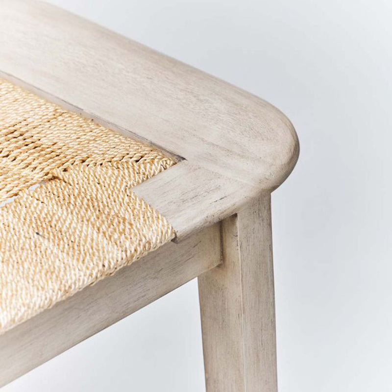 Juno Stool - Washed White