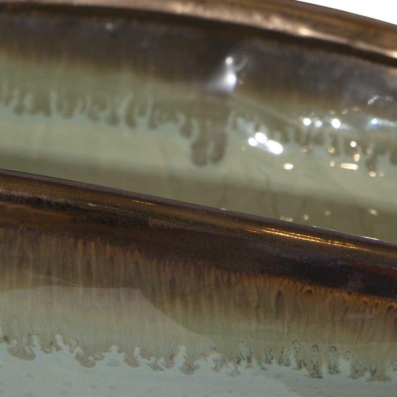 Iroquois - Glaze Bowl - Green
