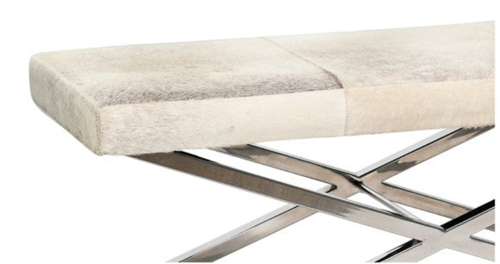 1293BE CH GREY Bench