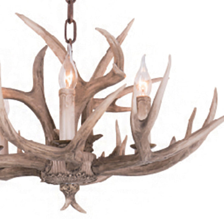 YA04 Six Light Pendant