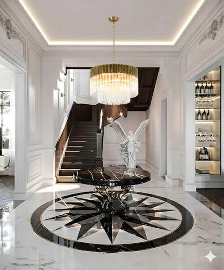 WE06C23BR Eight Light Chandelier