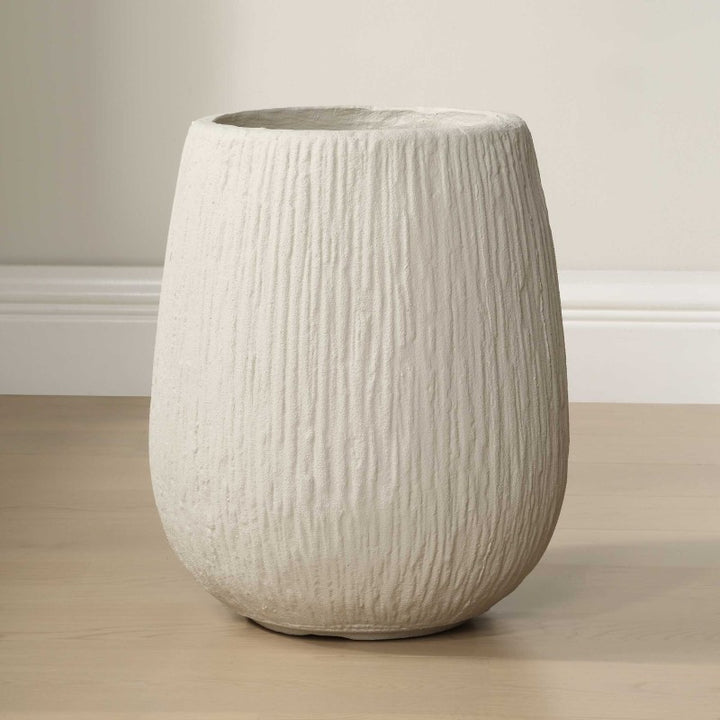 Rustic Ridge - Outdoor Planter - Off-White
