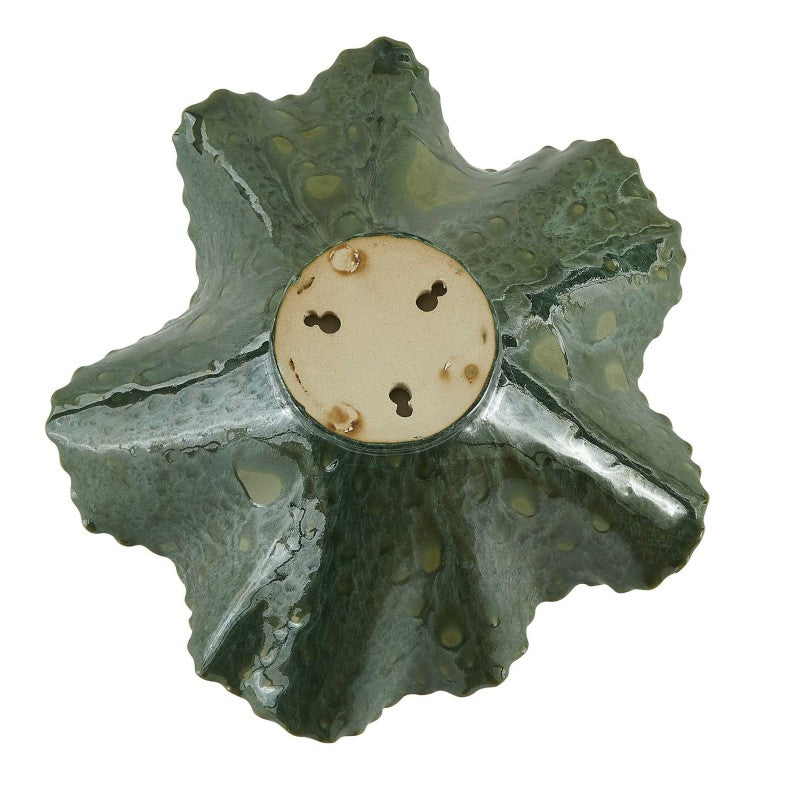 Verdant Bloom - Outdoor Bowl - Emerald Green