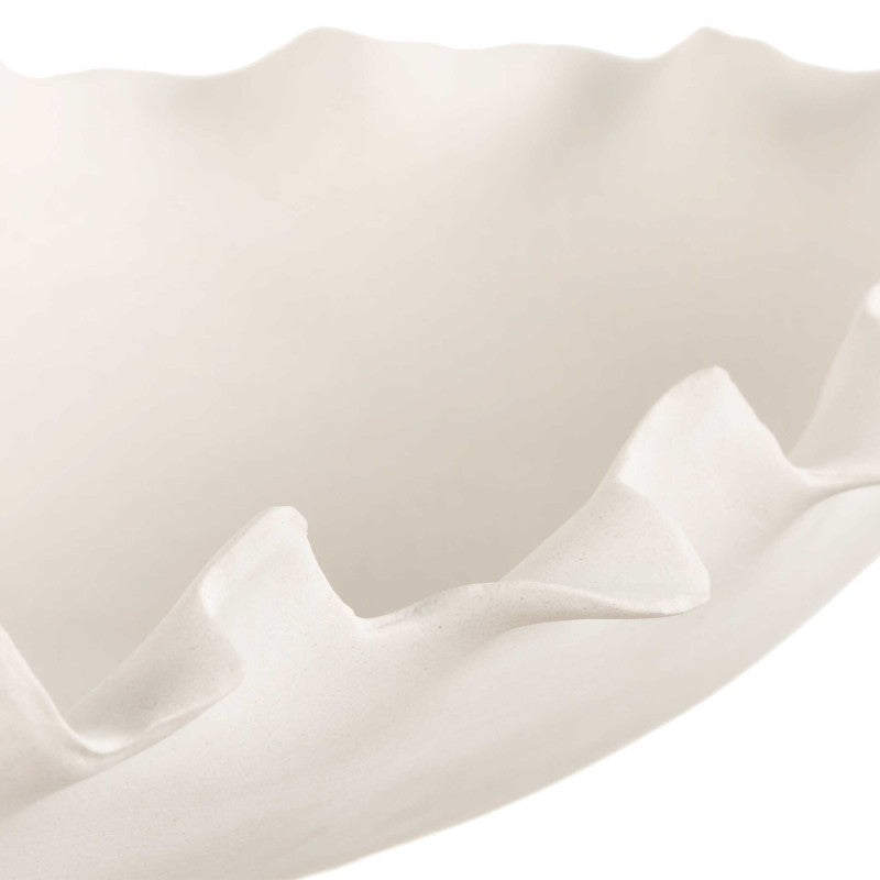 Ripple Crest - Bowl - White