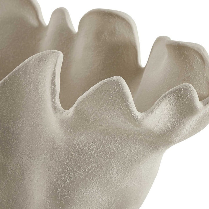 Sand Dune - Outdoor Ceramic Bowl - White
