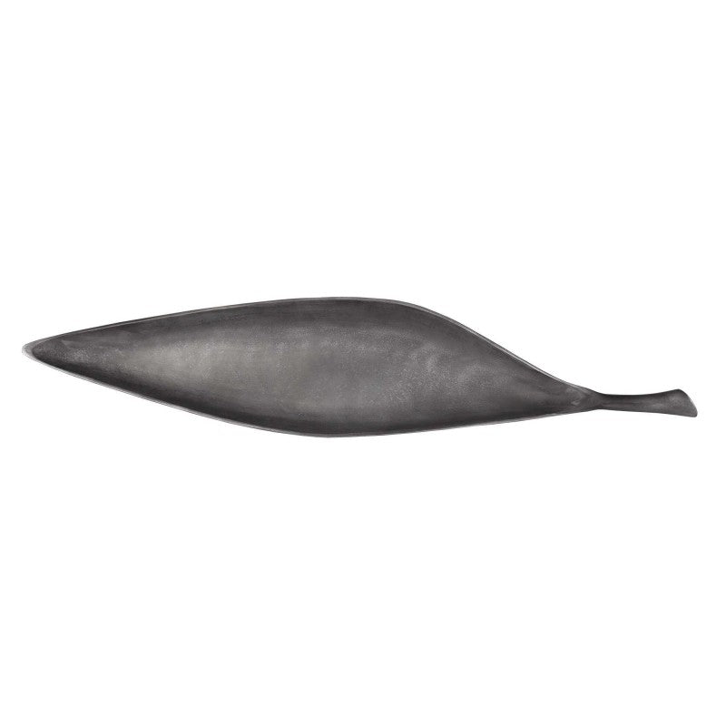 Leaflet - Outdoor Bowl - Dark Nickel