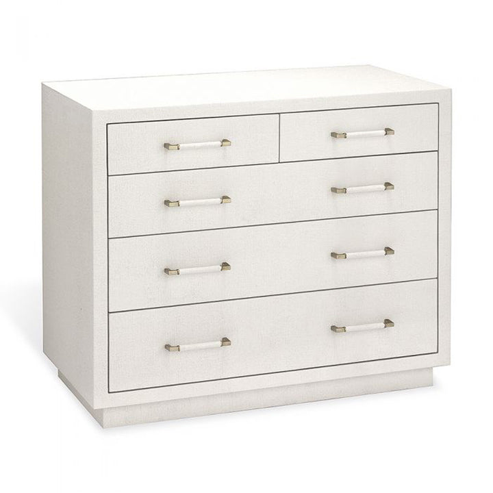 Taylor 5 Drawer Chest - White
