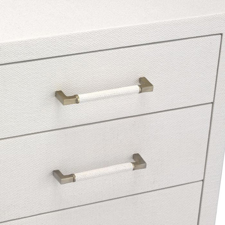 Taylor 5 Drawer Chest - White