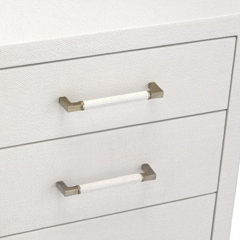 Taylor 5 Drawer Chest - White