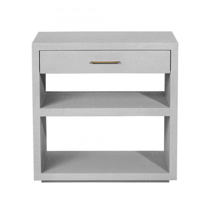 Livia Bedside Chest - Light Grey