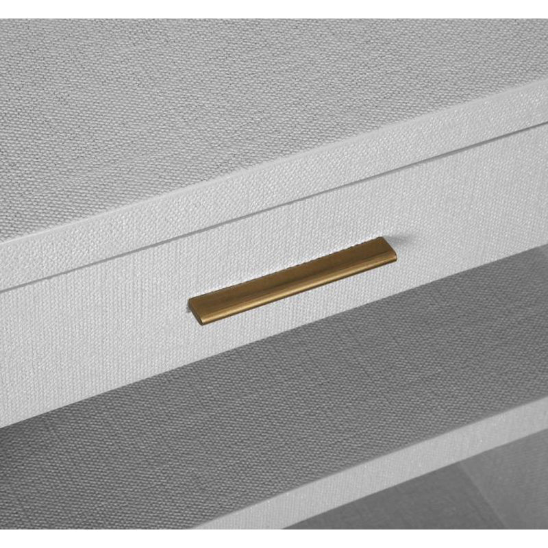 Livia Bedside Chest - Light Grey