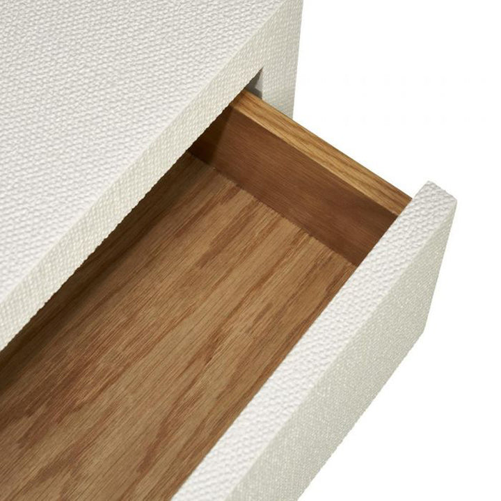 Taylor Small Bedside Chest - White