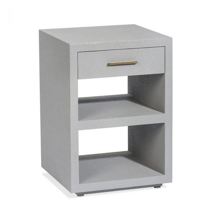 Livia Small Bedside Chest - Light Grey