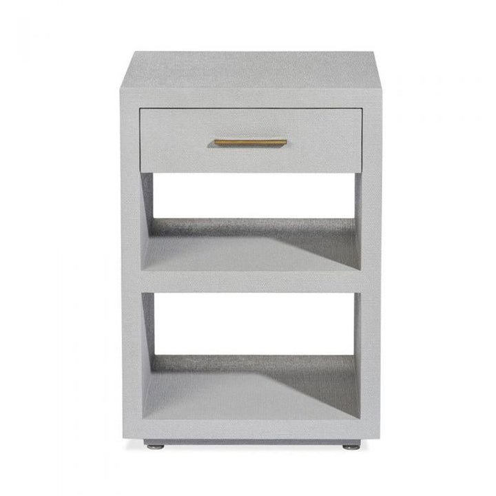 Livia Small Bedside Chest - Light Grey