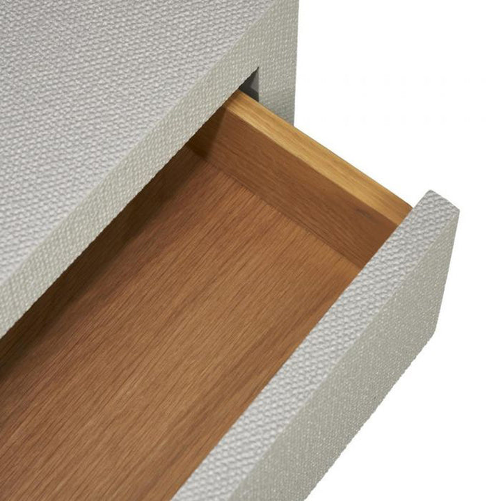 Livia Small Bedside Chest - Light Grey