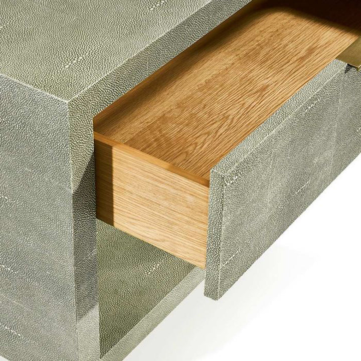 Montaigne Bedside Chest - Shagreen