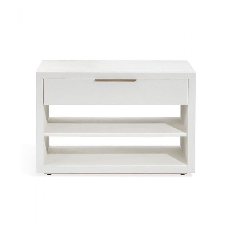 Montaigne Large Bedside Chest - White