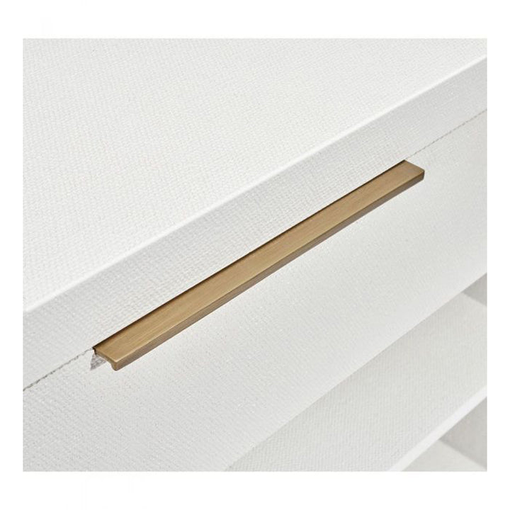 Montaigne Large Bedside Chest - White