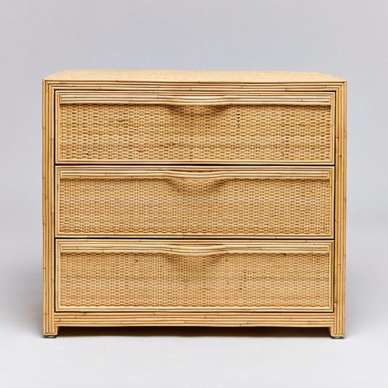 Melbourne 3 Drawer Chest - Natural