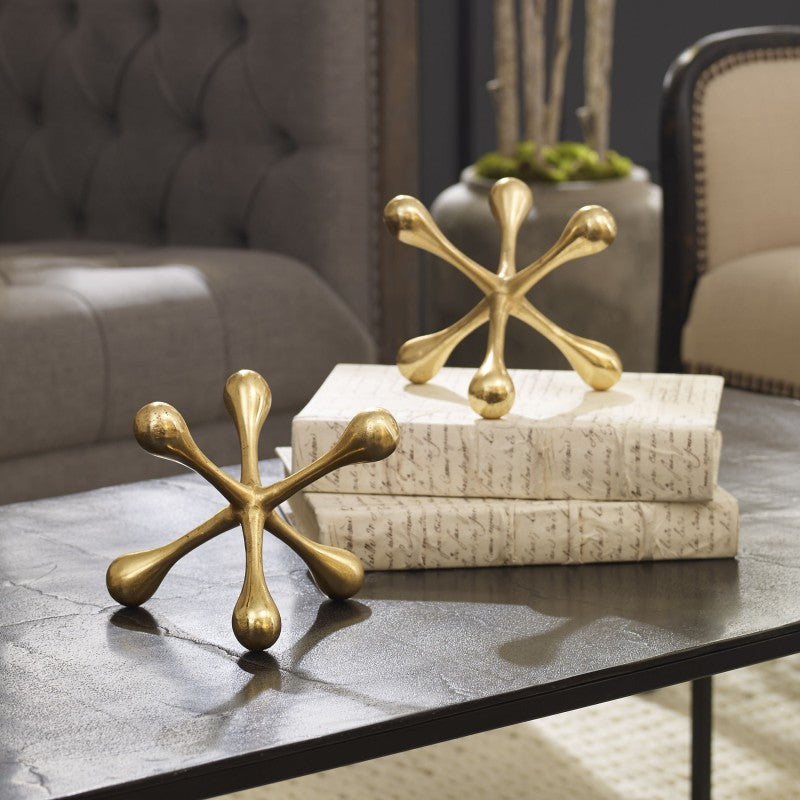 Harlan - Objects (Set of 2) - Brass