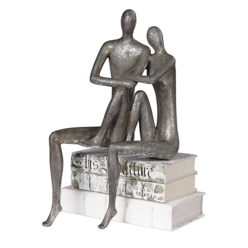 Courtship - Figurine - Antique Nickel
