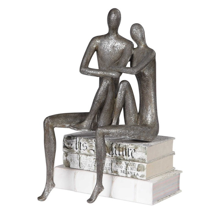 Courtship - Figurine - Antique Nickel