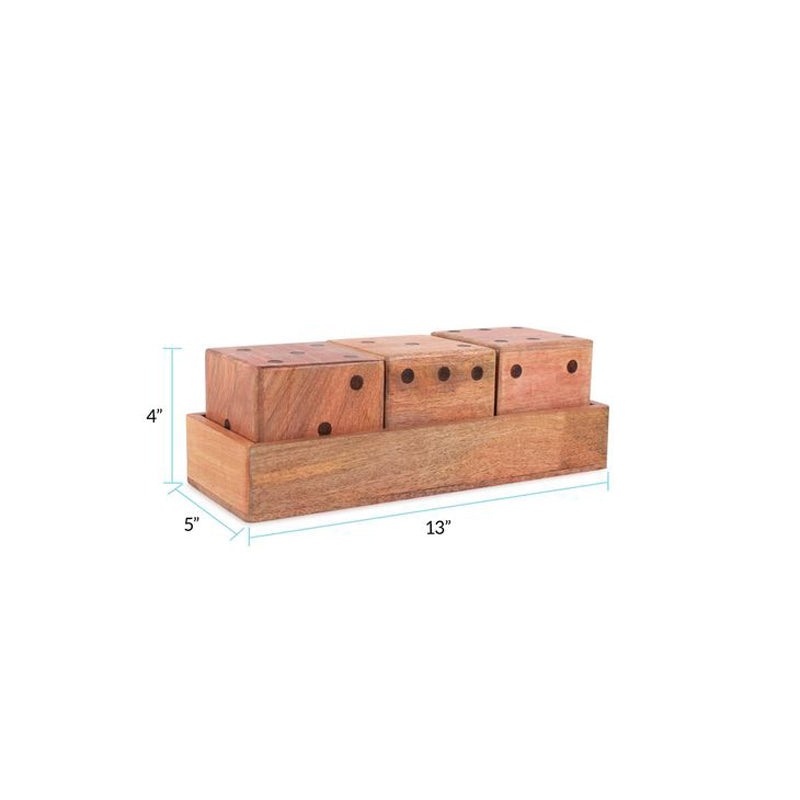 Dice Set and Tray